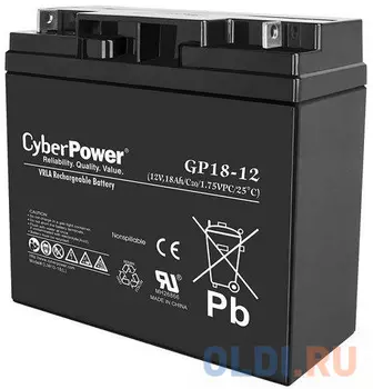 Батарея CyberPower 12V 18Ah GP18-12