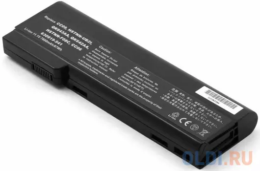 Батарея для HP 8460p/8470p/8560p/8570p/6465b/6460b/6360b/6470b/6475b/6560b/6565b/6570b/mt41 (QK642AA/CC06) 55Wh 6cell