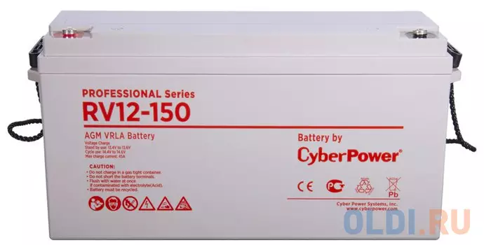 Battery CyberPower Professional series RV 12-150 / 12V 150 Ah