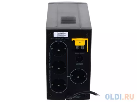 ИБП APC BC650-RSX761 Back-UPS 650VA/360W (3+1 EURO)
