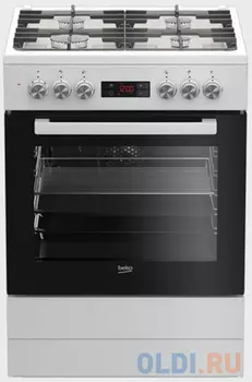 Комбинированная плита Beko FSM 62330 DWT белый