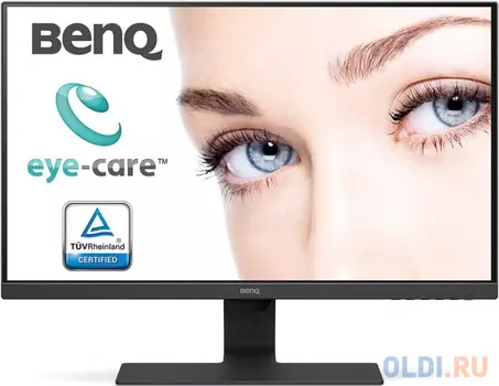 BENQ 27" BL2780 IPS LED 1920x1080 16:9 250 cd/m2 5ms 12M:1 178/178 D-sub HDMI DP Flicker-free Speaker Black