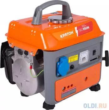 Бензиновый генератор КРАТОН GG-950M 700Вт 63см3 8.3а