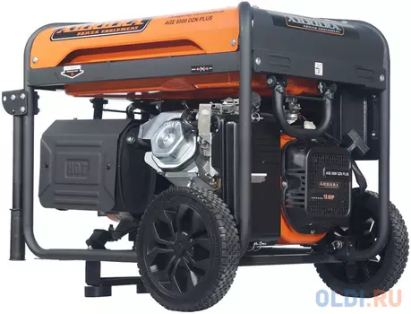 Бензоэлектростанция AURORA AGE 8500 DZN PLUS 220В max 7.5кВт бак 25л блок автомат. ручной/электро