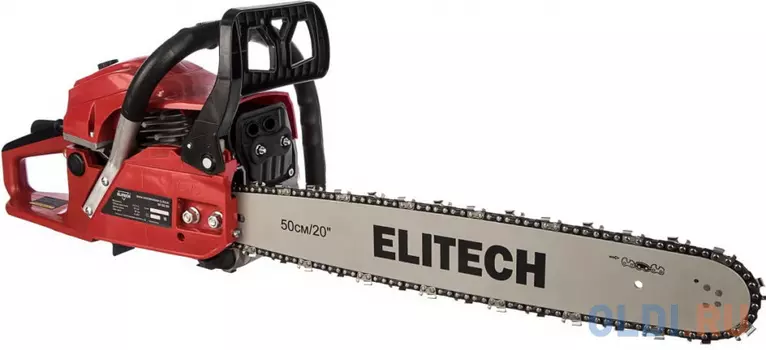 Бензопила ELITECH БП 52/20 2.1кВт/2.8лс 52см3 3000-11000об/мин 50см 0.325"-1.5мм бак0.55л 7.8кг