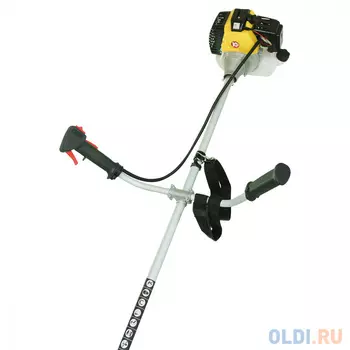 Бензотриммер КАЛИБР БК-1500 2 л.с., 9.5 кг, Ширина скашивания: 440 мм леска/ 255 мм нож
