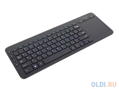 Клавиатура Microsoft All-in-One Media Keyboard (N9Z-00018) черный USB Беспроводная 2.4Ghz тонкая Multimedia Touch