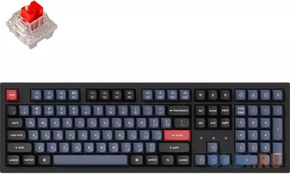 Клавиатура Keychron K10 Pro Black Bluetooth