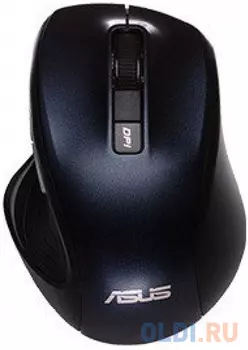 Беспроводная мышь ASUS MW202 черная (RF 2.4GHz, 4000 dpi, USB, 5 кнопокl, Optical, 90XB066N-BMU000)