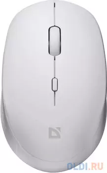 Беспроводная мышь Defender Auris MB-027 white (USB, 3 кнопки, оптическая, 1600dpi) (52028)