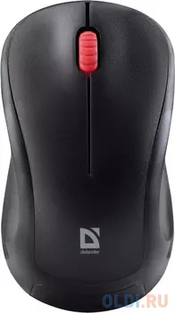 Беспроводная мышь Defender Bit MB-205 black (USB, 3 кнопки, оптическая, 1200dpi) (52205)