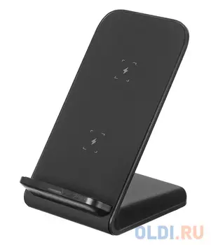 Беспроводное зар./устр. Buro QF5 QC3.0 1.67A+1A черный (QF5)