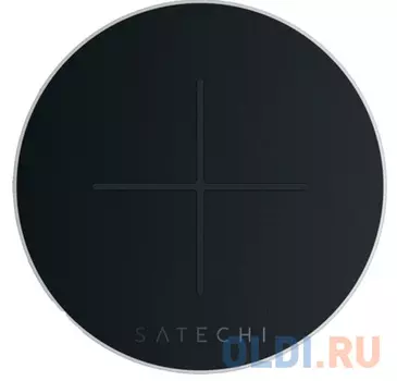 Беспроводное зарядное устройство Satechi Type-C PD &amp; QC Wireless Charger. Функции PD и QC, LED индикация. Цвет серебряный.