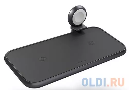 Беспроводное зарядное устройство Zens Single Aluminium Wireless Charger 3.4A microUSB USB черный ZEDC14B/00