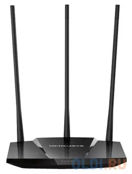 Беспроводной маршрутизатор Mercusys MW330HP 802.11bgn 300Mbps 2.4 ГГц 3xLAN черный