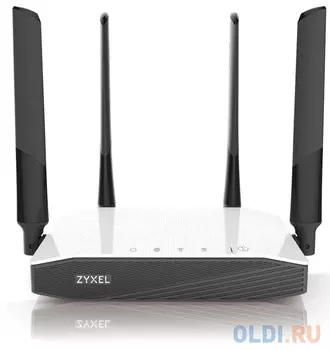 Беспроводной маршрутизатор Zyxel NBG6604 802.11aс 1167Mbps 2.4 ГГц 5 ГГц 4xLAN белый черный
