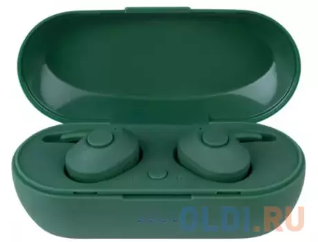 Беспроводные наушники Rombica MySound Shark. Цвет: зеленый.