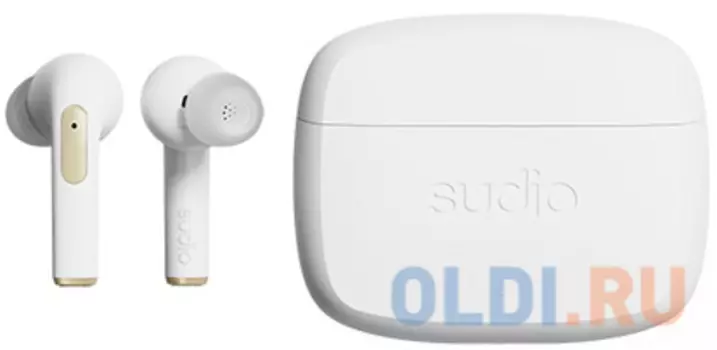 Беспроводные TWS наушники Sudio N2 Pro. Цвет: белый