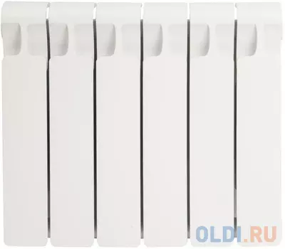 Биметаллический радиатор RIFAR Monolit Ventil 350 6 сек. прав. (Кол-во секций: 6; Мощность, Вт: 804; Подключение: правое)