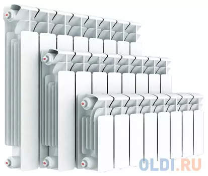 Биметаллический радиатор RIFAR (Рифар) B-500 6 сек. (Кол-во секций: 6; Мощность, Вт: 1224)