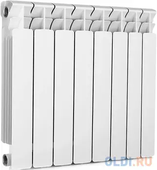 Биметаллический радиатор RIFAR (Рифар) B 500 НП 8 сек. лев. (Кол-во секций: 8; Мощность, Вт: 1632; Подключение: левое)