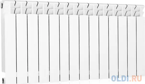 Биметаллический радиатор RIFAR (Рифар) B 500 НП 14 сек. лев. (Кол-во секций: 14; Мощность, Вт: 2856; Подключение: левое)
