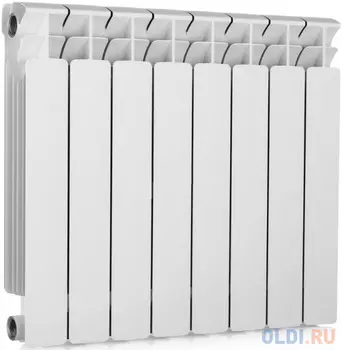 Биметаллический радиатор RIFAR (Рифар) B 500 НП 8 сек. прав. (Кол-во секций: 8; Мощность, Вт: 1632; Подключение: правое)