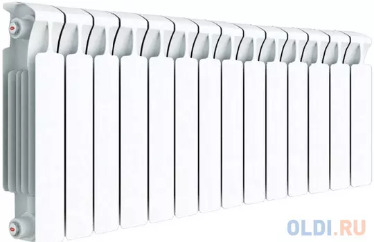 Биметаллический радиатор RIFAR (Рифар) Monolit 500 14 сек. (Мощность, Вт: 2744; Кол-во секций: 14)