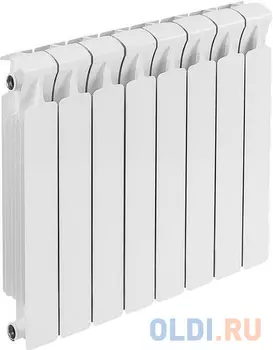 Биметаллический радиатор RIFAR (Рифар) Monolit 500 8 сек. (Мощность, Вт: 1568; Кол-во секций: 8)