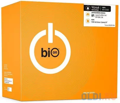Bion BCR-CF244X Картридж для HP{ LaserJet Pro M15/16/MFP M28/M29} (1500 стр.), Черный, с чипом