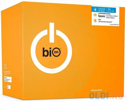 Bion BCR-TK-5220C Картридж для Kyocera Ecosys { P5021cdw/P5021cdn/M5521cdn/M5521cdw }(1200 стр.), Голубой, с чипом