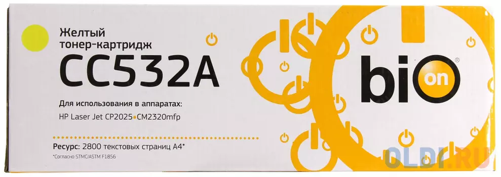 Картридж Bion CC532A CC532A CC532A 2800стр Желтый