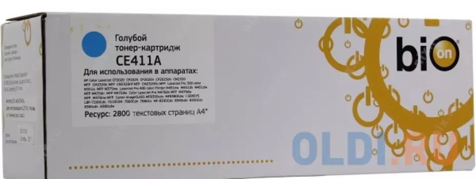Картридж Bion CE411A CE411A CE411A CE411A CE411A CE411A 2600стр Голубой