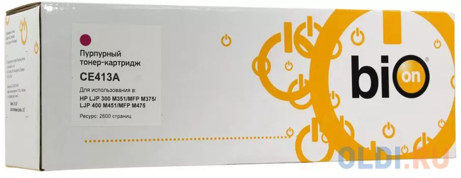 Картридж Bion CE413A CE413A CE413A CE413A 2600стр Пурпурный