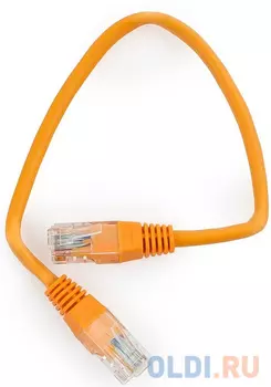 Bion Патч корд UTP кат.5е 0.25м оранжевый [Бион][BNPP12-0.25M/O]