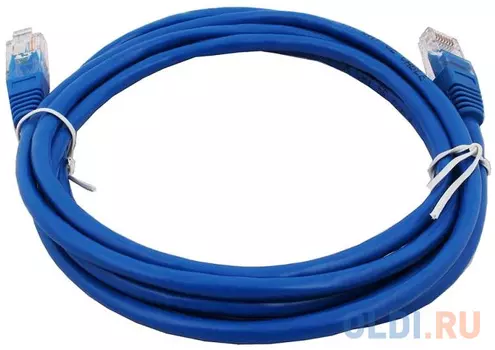 Bion Патч корд UTP кат.5е 2м синий [Бион][BNPP12-2M/B]