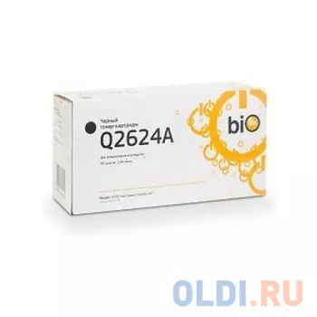 Картридж BION Q2624A Q2624A Q2624A 2500стр Черный