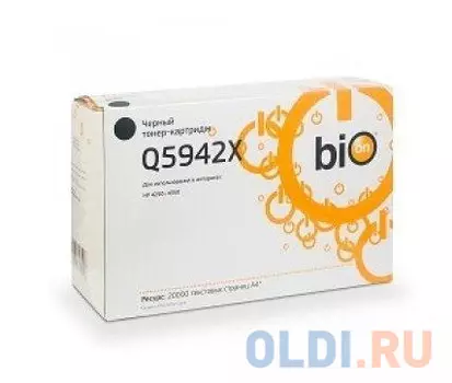 Картридж Bion Q5942X Q5942X Q5942X Q5942X 20000стр Черный
