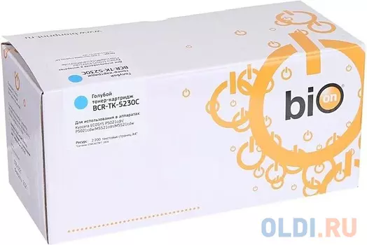 Картридж Bion TK-5230C 2600стр Голубой
