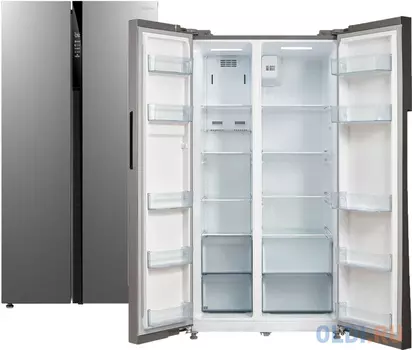 Бирюса SBS 587 I Холодильник нержавеющая сталь