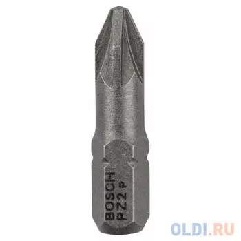 Бита BOSCH 2607001561 100шт. 25мм PZ2 хH
