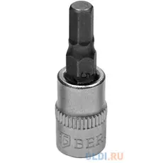 Бита-головка 1/4" шестигранная HEX H10х42 мм BERGER