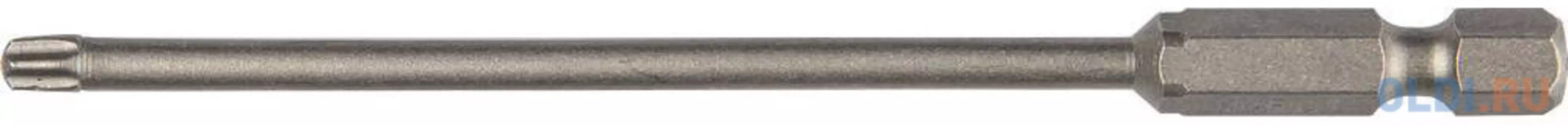 Биты "X-DRIVE" торсионные кованые, обточенные, KRAFTOOL 26125-25-100-1, Cr-Mo сталь, тип хвостовика E 1/4", Т25, 100мм, 1шт