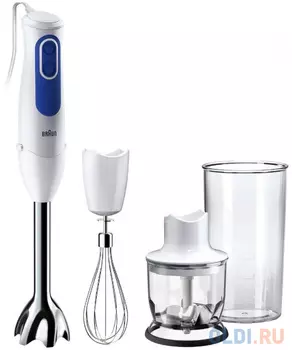 Блендер BRAUN MQ3025.WH SPAGHETTI, погружной, белый