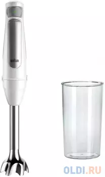 Блендер Braun MultiQuick 7 MQ7000 WH, погружной, белый/серебристый