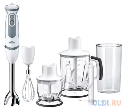 Блендер погружной Braun MQ5245WH 1000Вт белый