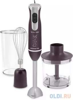 Блендер погружной Polaris PHB 0756 750Вт бордовый