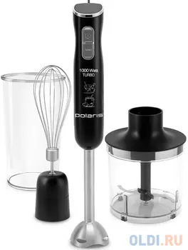 Блендер погружной Polaris PHB 1072 1000Вт чёрный