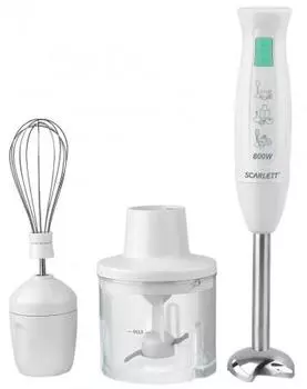 Блендер погружной Scarlett SC-HB42F24 белый 800 Вт