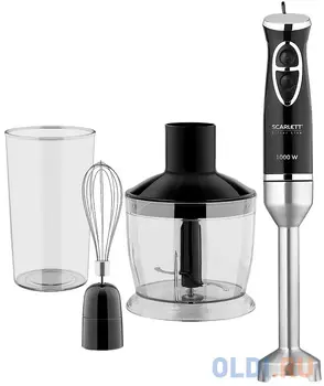 Блендер погружной Scarlett SC-HB42F90 1000Вт черный